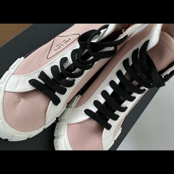 Prada Gaberdine High-top Sneaker - Picture 2 of 5